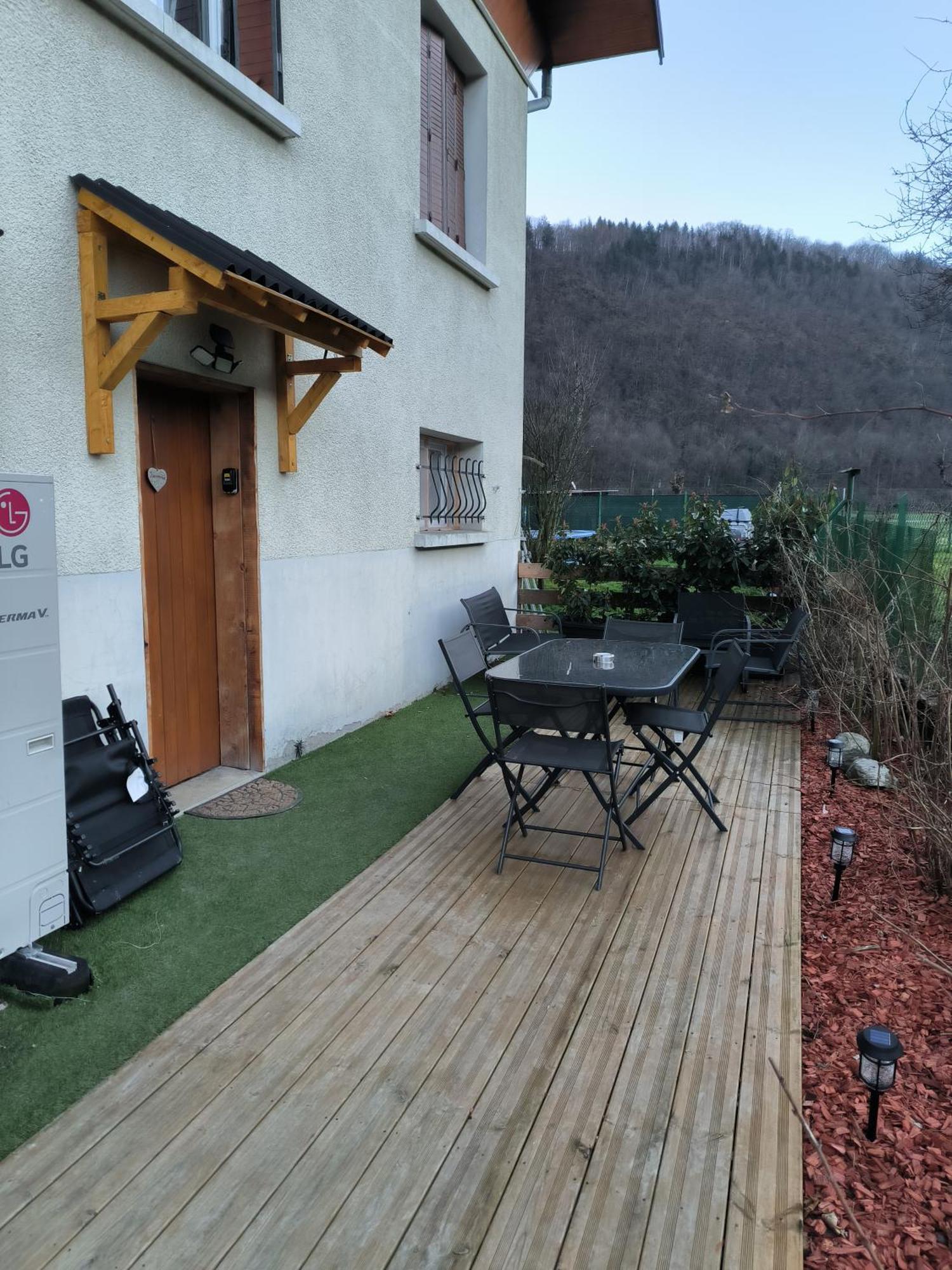 La Sapinette Apartment La Bathie ภายนอก รูปภาพ